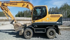 Экскаватор колесный Hyundai R180W-9